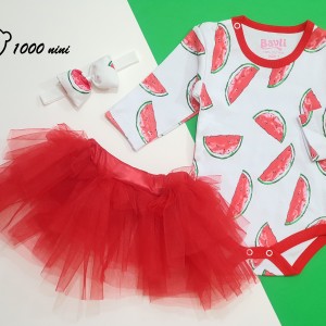 ست 3 تکه یلدایی هندوانه بیبی وان