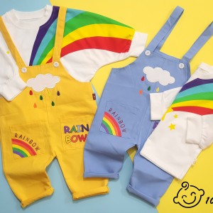 ست پیشبندی رنگین کمان