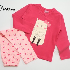 بلوز و شلوار گربه پاپیونی