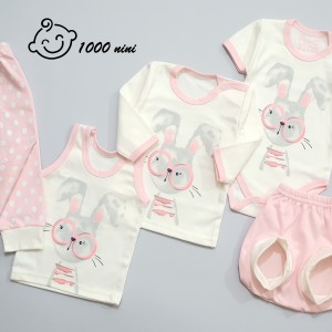 ست 5 تکه طرح خرگوش عینکی آرین