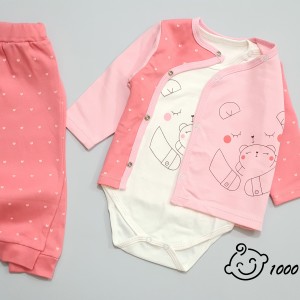 ست 3 تکه طرح خرس مادر گود مارک 3165