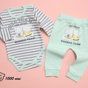 ست 2 تکه طرح خرس های ورزشکار گود مارک 3163