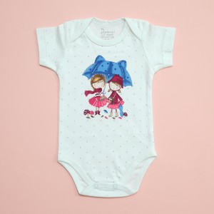 بادی آستین کوتاه دو دختر دانالو