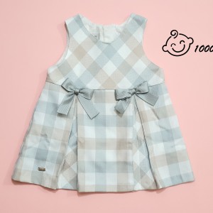 پیراهن کلاسیک دو پاپیون ایندیگو 29774