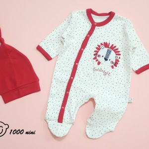 سرهمی کلاه شیر خالخالی قرمز ترک minisse