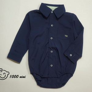 بادی مجلسی پسرانه سرمه ای