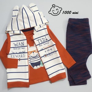 ست 3 تکه ژیله خرگوش تانگز کد 2464