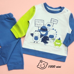 ست بلوز و شلوار هیولا Tongster تانگز کد 2443