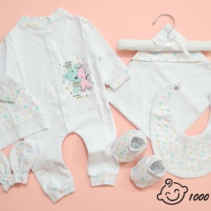 ست بیمارستانی طرح خرس و قلب روبین