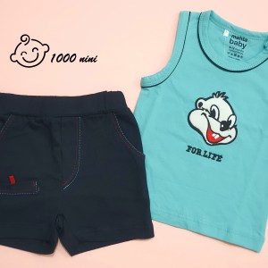 رکابی شورت سمور مهتابیبی 3586