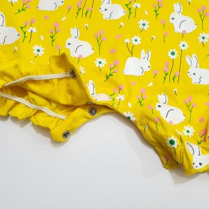 رامپر زرد خرگوش و گل الما کیدز