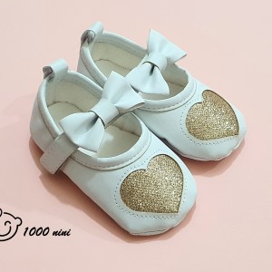 پاپوش دخترانه طرح قلب پاپک