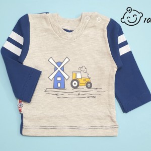 تیشرت آستین بلند فارمر لوپتو