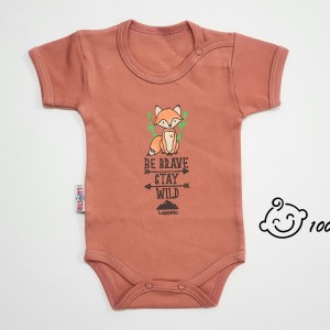 زیردکمه ای آستین کوتاه روباه لوپتو