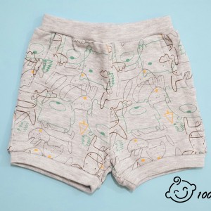 شورت پادار طرح گوزن نیلی