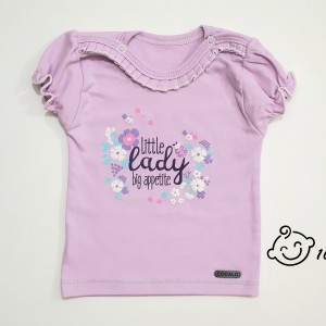 تیشرت آستین کوتاه little lady کوکالو