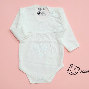 زیردکمه ای آستین بلند عروس بیبی دی