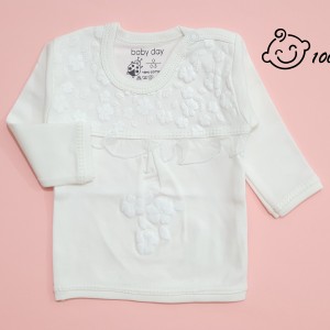 تیشرت آستین بلند طرح عروس بیبی دی