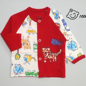 مانتو طرح مداد رنگی لیدولند