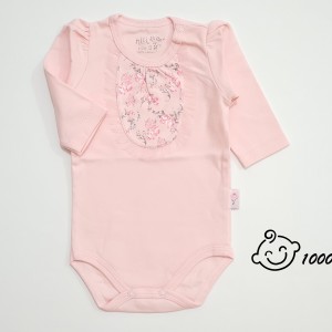 زیردکمه ای آستین بلند رزگل نیلی