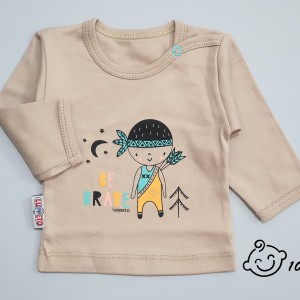 تیشرت آستین بلند سرخ پوست لوپتو