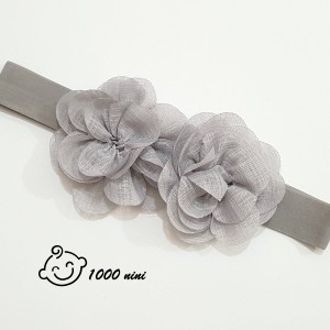 تل دو گل پارچه ای ماوی