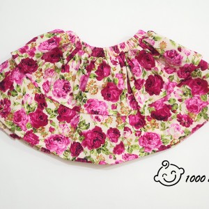 دامن نوزادی گلدار