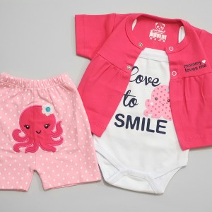 ست 3 تکه تابستانی هشت پا هومن