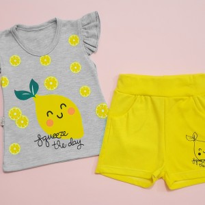 تیشرت و شلوارک لیمو آکو کد 427