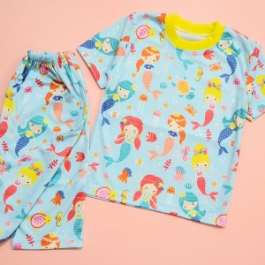 تیشرت و شلوارک پری دریایی