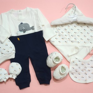 ست بیمارستانی طرح ماهی fish پاپو