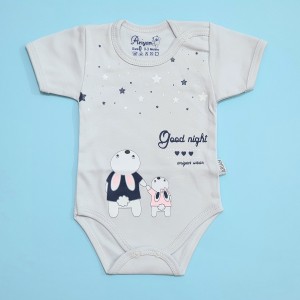 زیردکمه ای آستین کوتاه خرگوش آسمان آرین