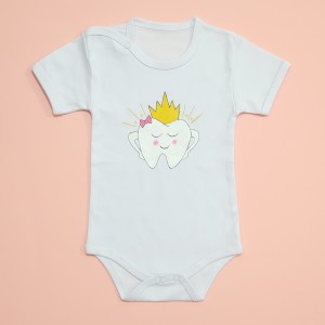 بادی آستین کوتاه دندونی پرنسس