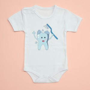 بادی آستین کوتاه دندونی مسواک