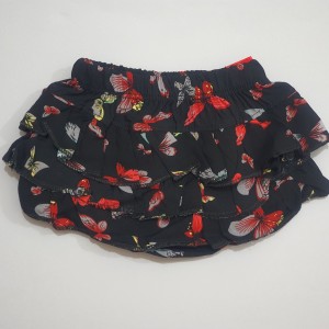 شورت دامنی پروانه ماوی