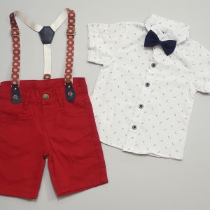 ست مجلسی پسرانه قرمز