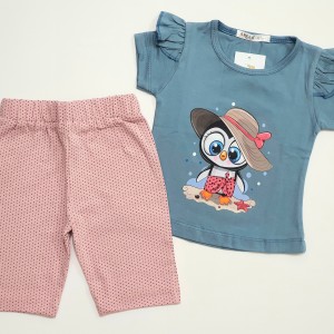 تیشرت و شلوارک جغد آنیل