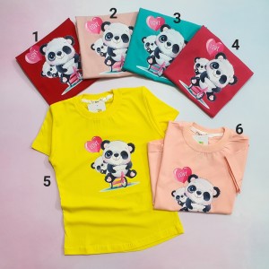 تیشرت آستین کوتاه پاندا آنیل