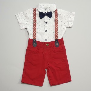 ست مجلسی پسرانه قرمز *** مشکل دار