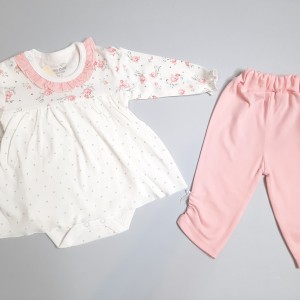 بادی  و شلوار شکوفه بیبی وان