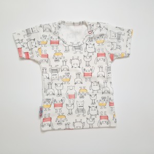 تیشرت آستین کوتاه خپلی لوپتو