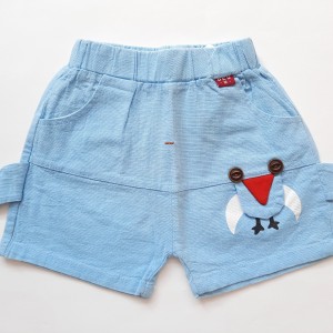 شلوارک اسپرت جوجه آبی