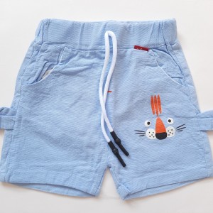 شلوارک اسپرت شیر آبی *** مشکل دار