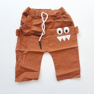 شلوارک اسپرت هیولا قهوه ای 2