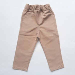 شلوار کتان خاکی آنیل