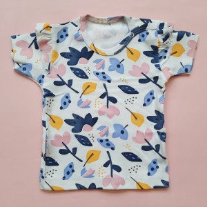 تیشرت آستین کوتاه فلورا لوپتو