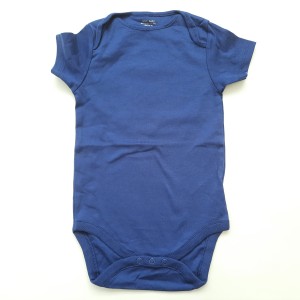 بادی آستین کوتاه سرمه ای next baby