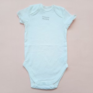 بادی آستین کوتاه سفید لاو مامی C&A