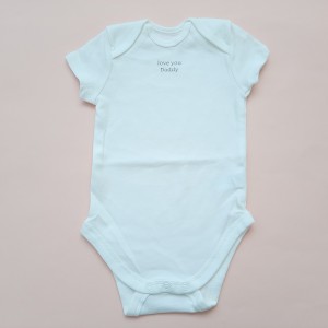 بادی آستین کوتاه سفید لاو ددی C&A