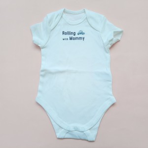 بادی آستین کوتاه سفید ماشین C&A